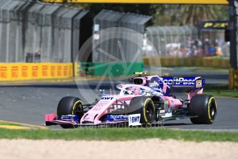 World © Octane Photographic Ltd. Formula 1 – Australian GP Practice 1. SportPesa Racing Point RP19 – Lance Stroll. Friday 15th Melbourne, Australia. Friday 15th March 2019.