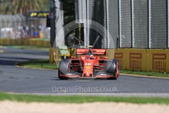 World © Octane Photographic Ltd. Formula 1 – Australian GP Practice 1. Scuderia Ferrari SF90 – Charles Leclerc. Friday 15th Melbourne, Australia. Friday 15th March 2019.