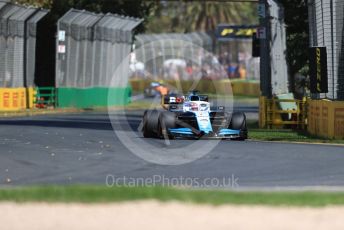 World © Octane Photographic Ltd. Formula 1 – Australian GP Practice 1. ROKiT Williams Racing – George Russell. Friday 15th Melbourne, Australia. Friday 15th March 2019.