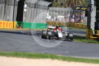 World © Octane Photographic Ltd. Formula 1 – Australian GP Practice 1. Alfa Romeo Racing C38 – Antonio Giovinazzi. Friday 15th Melbourne, Australia. Friday 15th March 2019.