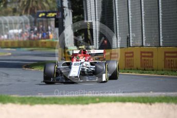 World © Octane Photographic Ltd. Formula 1 – Australian GP Practice 1. Alfa Romeo Racing C38 – Antonio Giovinazzi. Friday 15th Melbourne, Australia. Friday 15th March 2019.