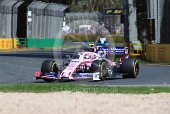 World © Octane Photographic Ltd. Formula 1 – Australian GP Practice 1. SportPesa Racing Point RP19 – Lance Stroll. Friday 15th Melbourne, Australia. Friday 15th March 2019.