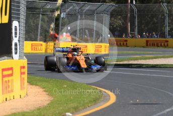 World © Octane Photographic Ltd. Formula 1 – Australian GP Practice 1. McLaren MCL34 – Lando Norris. Friday 15th Melbourne, Australia. Friday 15th March 2019.