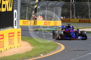 World © Octane Photographic Ltd. Formula 1 – Australian GP Practice 1. Scuderia Toro Rosso STR14 – Daniil Kvyat. Friday 15th Melbourne, Australia. Friday 15th March 2019.