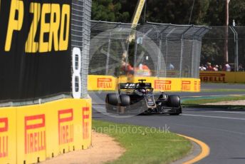 World © Octane Photographic Ltd. Formula 1 – Australian GP Practice 1. Rich Energy Haas F1 Team VF19 – Romain Grosjean. Friday 15th Melbourne, Australia. Friday 15th March 2019.