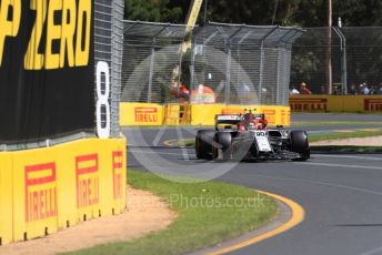 World © Octane Photographic Ltd. Formula 1 – Australian GP Practice 1. Alfa Romeo Racing C38 – Antonio Giovinazzi. Friday 15th Melbourne, Australia. Friday 15th March 2019.