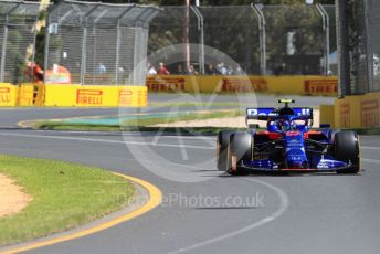 World © Octane Photographic Ltd. Formula 1 – Australian GP Practice 1. Scuderia Toro Rosso STR14 – Daniil Kvyat. Friday 15th Melbourne, Australia. Friday 15th March 2019.