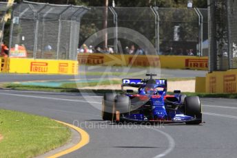 World © Octane Photographic Ltd. Formula 1 – Australian GP Practice 1. Scuderia Toro Rosso STR14 – Daniil Kvyat. Friday 15th Melbourne, Australia. Friday 15th March 2019.