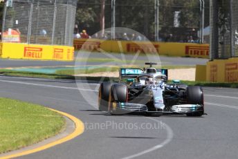 World © Octane Photographic Ltd. Formula 1 – Australian GP Practice 1. Mercedes AMG Petronas Motorsport AMG F1 W10 EQ Power+ - Lewis Hamilton. Friday 15th Melbourne, Australia. Friday 15th March 2019.