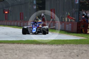 World © Octane Photographic Ltd. Formula 1 – Australian GP Practice 1. Scuderia Toro Rosso STR14 – Alexander Albon with missing front wing. Friday 15th Melbourne, Australia. Friday 15th March 2019.