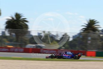 World © Octane Photographic Ltd. Formula 1 – Australian GP Practice 1. Scuderia Toro Rosso STR14 – Daniil Kvyat. Friday 15th Melbourne, Australia. Friday 15th March 2019.