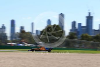 World © Octane Photographic Ltd. Formula 1 – Australian GP Practice 1. McLaren MCL34 – Lando Norris. Friday 15th Melbourne, Australia. Friday 15th March 2019.