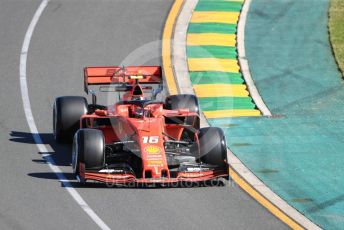 World © Octane Photographic Ltd. Formula 1 – Australian GP Practice 2. Scuderia Ferrari SF90 – Charles Leclerc. Friday 15th Melbourne, Australia. Friday 15th March 2019.