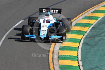 World © Octane Photographic Ltd. Formula 1 – Australian GP Practice 2. ROKiT Williams Racing – George Russell. Friday 15th Melbourne, Australia. Friday 15th March 2019.