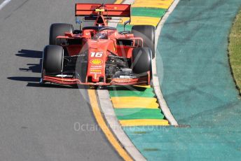 World © Octane Photographic Ltd. Formula 1 – Australian GP Practice 2. Scuderia Ferrari SF90 – Charles Leclerc. Friday 15th Melbourne, Australia. Friday 15th March 2019.