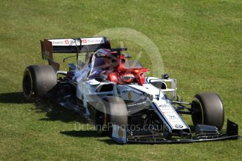 World © Octane Photographic Ltd. Formula 1 – Australian GP Practice 2. Alfa Romeo Racing C38 – Kimi Raikkonen. Friday 15th Melbourne, Australia. Friday 15th March 2019.