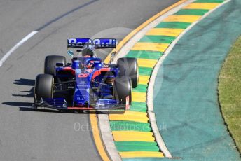 World © Octane Photographic Ltd. Formula 1 – Australian GP Practice 2. Scuderia Toro Rosso STR14 – Daniil Kvyat. Friday 15th Melbourne, Australia. Friday 15th March 2019.