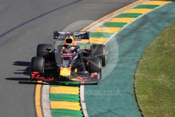 World © Octane Photographic Ltd. Formula 1 – Australian GP Practice 2. Aston Martin Red Bull Racing RB15 – Max Verstappen. Friday 15th Melbourne, Australia. Friday 15th March 2019.