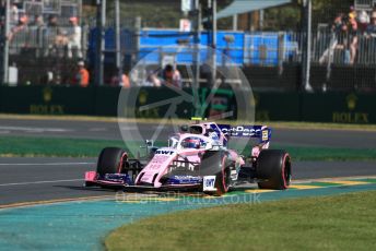 World © Octane Photographic Ltd. Formula 1 – Australian GP Practice 2. SportPesa Racing Point RP19 – Lance Stroll. Friday 15th Melbourne, Australia. Friday 15th March 2019.