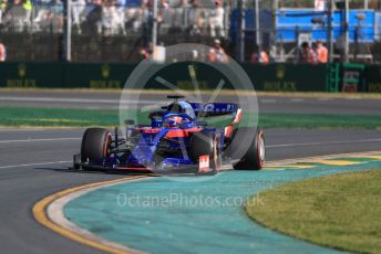 World © Octane Photographic Ltd. Formula 1 – Australian GP Practice 2. Scuderia Toro Rosso STR14 – Daniil Kvyat. Friday 15th Melbourne, Australia. Friday 15th March 2019.