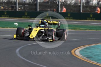 World © Octane Photographic Ltd. Formula 1 – Australian GP Practice 2. Renault Sport F1 Team RS19 – Daniel Ricciardo. Friday 15th Melbourne, Australia. Friday 15th March 2019.