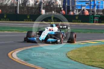 World © Octane Photographic Ltd. Formula 1 – Australian GP Practice 2. ROKiT Williams Racing – Robert Kubica. Friday 15th Melbourne, Australia. Friday 15th March 2019.