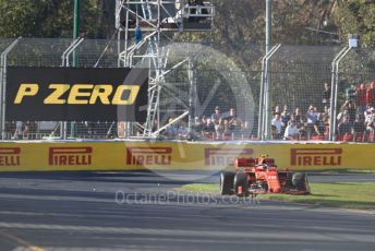 World © Octane Photographic Ltd. Formula 1 – Australian GP Practice 2. Scuderia Ferrari SF90 – Charles Leclerc. Friday 15th Melbourne, Australia. Friday 15th March 2019.