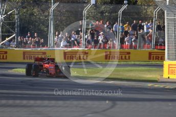 World © Octane Photographic Ltd. Formula 1 – Australian GP Practice 2. Scuderia Ferrari SF90 – Charles Leclerc. Friday 15th Melbourne, Australia. Friday 15th March 2019.