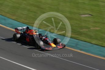 World © Octane Photographic Ltd. Formula 1 – Australian GP Practice 2. Aston Martin Red Bull Racing RB15 – Max Verstappen. Friday 15th Melbourne, Australia. Friday 15th March 2019.