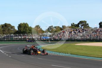 World © Octane Photographic Ltd. Formula 1 – Australian GP Practice 2. Aston Martin Red Bull Racing RB15 – Max Verstappen. Friday 15th Melbourne, Australia. Friday 15th March 2019.