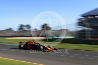 World © Octane Photographic Ltd. Formula 1 – Australian GP Practice 2. Aston Martin Red Bull Racing RB15 – Max Verstappen. Friday 15th Melbourne, Australia. Friday 15th March 2019.