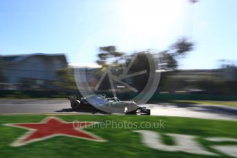 World © Octane Photographic Ltd. Formula 1 – Australian GP Practice 2. Mercedes AMG Petronas Motorsport AMG F1 W10 EQ Power+ - Valtteri Bottas. Friday 15th Melbourne, Australia. Friday 15th March 2019.