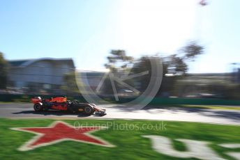 World © Octane Photographic Ltd. Formula 1 – Australian GP Practice 2. Aston Martin Red Bull Racing RB15 – Max Verstappen. Friday 15th Melbourne, Australia. Friday 15th March 2019.