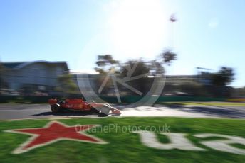 World © Octane Photographic Ltd. Formula 1 – Australian GP Practice 2. Scuderia Ferrari SF90 – Sebastian Vettel. Friday 15th Melbourne, Australia. Friday 15th March 2019.