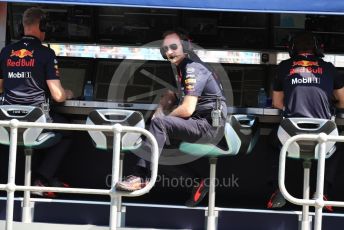 World © Octane Photographic Ltd. Formula 1 - Australian GP - Practice 3. Christian Horner - Team Principal of Red Bull Racing. Albert Park, Melbourne, Australia. Saturday 16th March 2019