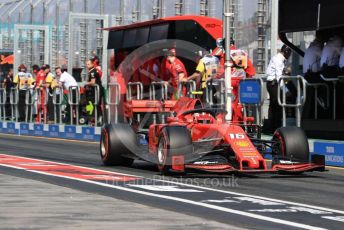 World © Octane Photographic Ltd. Formula 1 – Australian GP Practice 3. Scuderia Ferrari SF90 – Charles Leclerc. Saturday 16th Melbourne, Australia. Saturday 16th March 2019.