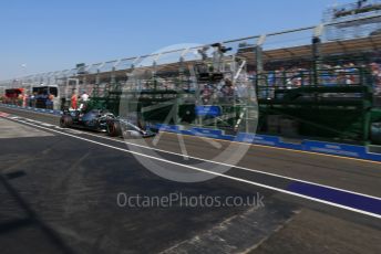 World © Octane Photographic Ltd. Formula 1 – Australian GP Practice 3. Mercedes AMG Petronas Motorsport AMG F1 W10 EQ Power+ - Lewis Hamilton. Saturday 16th Melbourne, Australia. Saturday 16th March 2019.