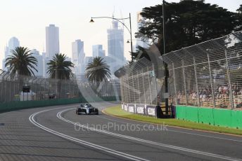 World © Octane Photographic Ltd. Formula 1 – Australian GP Qualifying. Mercedes AMG Petronas Motorsport AMG F1 W10 EQ Power+ - Valtteri Bottas. Melbourne, Australia. Saturday 16th March 2019.