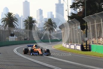 World © Octane Photographic Ltd. Formula 1 – Australian GP Qualifying. McLaren MCL34 – Lando Norris. Melbourne, Australia. Saturday 16th March 2019.