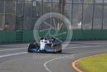 World © Octane Photographic Ltd. Formula 1 – Australian GP Qualifying. ROKiT Williams Racing – George Russell.  Melbourne, Australia. Saturday 16th March 2019.