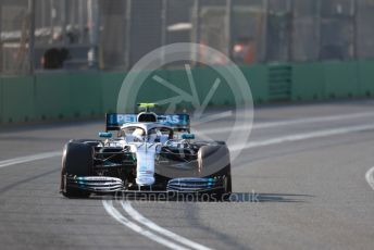 World © Octane Photographic Ltd. Formula 1 – Australian GP Qualifying. Mercedes AMG Petronas Motorsport AMG F1 W10 EQ Power+ - Valtteri Bottas. Melbourne, Australia. Saturday 16th March 2019.