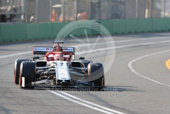 World © Octane Photographic Ltd. Formula 1 – Australian GP Qualifying. Alfa Romeo Racing C38 – Kimi Raikkonen. Melbourne, Australia. Saturday 16th March 2019.