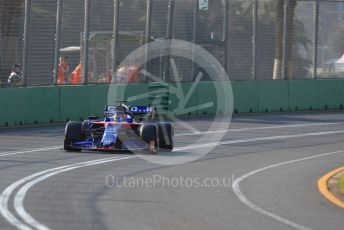 World © Octane Photographic Ltd. Formula 1 – Australian GP Qualifying. Scuderia Toro Rosso STR14 – Daniil Kvyat. Melbourne, Australia. Saturday 16th March 2019.