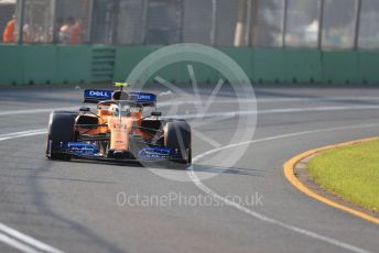 World © Octane Photographic Ltd. Formula 1 – Australian GP Qualifying. McLaren MCL34 – Lando Norris. Melbourne, Australia. Saturday 16th March 2019.