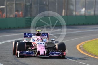 World © Octane Photographic Ltd. Formula 1 – Australian GP Qualifying. SportPesa Racing Point RP19 – Lance Stroll. Melbourne, Australia. Saturday 16th March 2019.