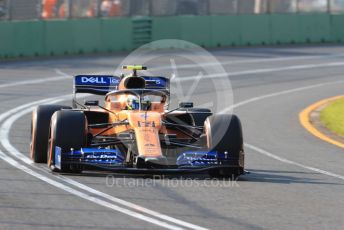 World © Octane Photographic Ltd. Formula 1 – Australian GP Qualifying. McLaren MCL34 – Lando Norris. Melbourne, Australia. Saturday 16th March 2019.