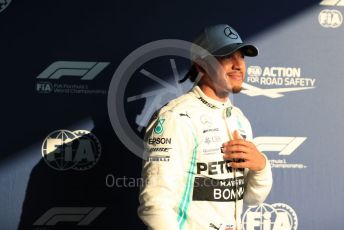 World © Octane Photographic Ltd. Formula 1 – Australian GP Qualifying. Mercedes AMG Petronas Motorsport AMG F1 W10 EQ Power+ - Lewis Hamilton. Melbourne, Australia. Saturday 16th March 2019.