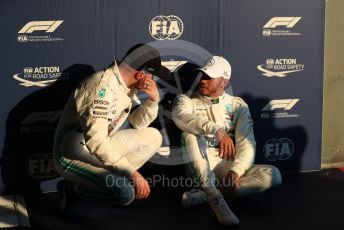 World © Octane Photographic Ltd. Formula 1 – Australian GP Qualifying. Mercedes AMG Petronas Motorsport AMG F1 W10 EQ Power+ - Lewis Hamilton. Melbourne, Australia. Saturday 16th March 2019.