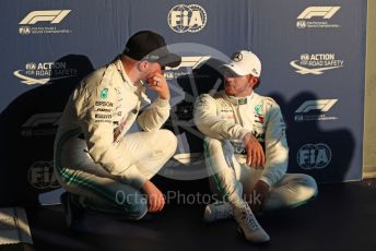 World © Octane Photographic Ltd. Formula 1 – Australian GP Qualifying. Mercedes AMG Petronas Motorsport AMG F1 W10 EQ Power+ - Lewis Hamilton. Melbourne, Australia. Saturday 16th March 2019.