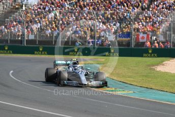 World © Octane Photographic Ltd. Formula 1 – Australian GP Race. Mercedes AMG Petronas Motorsport AMG F1 W10 EQ Power+ - Valtteri Bottas. Melbourne, Australia. Sunday 17th March 2019.